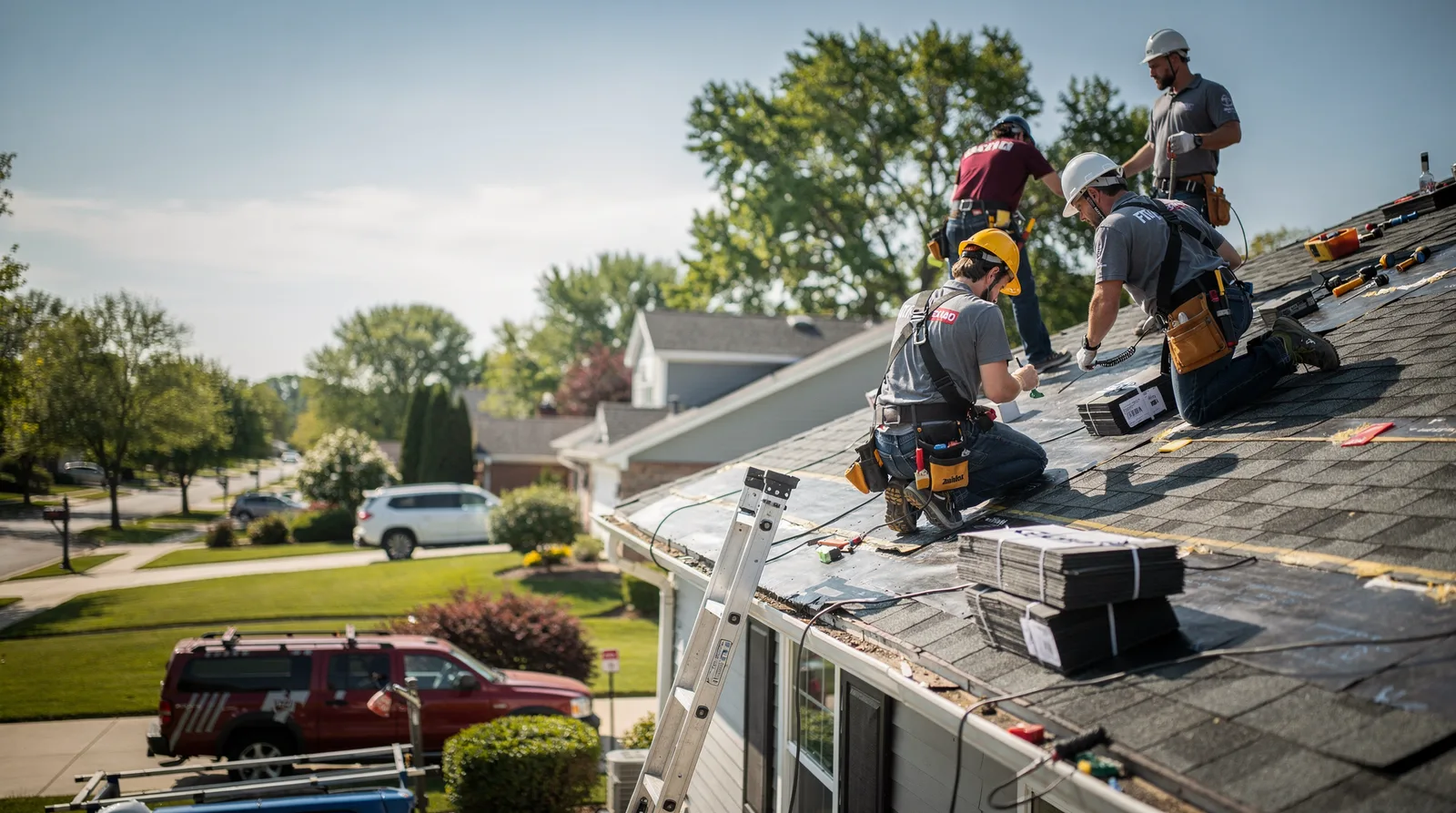 Roof Repair in Western Springs, IL around you